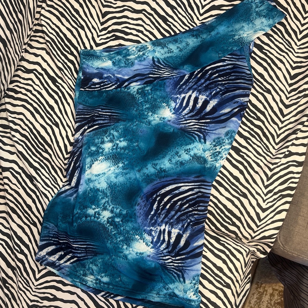 y2k one shoulder top